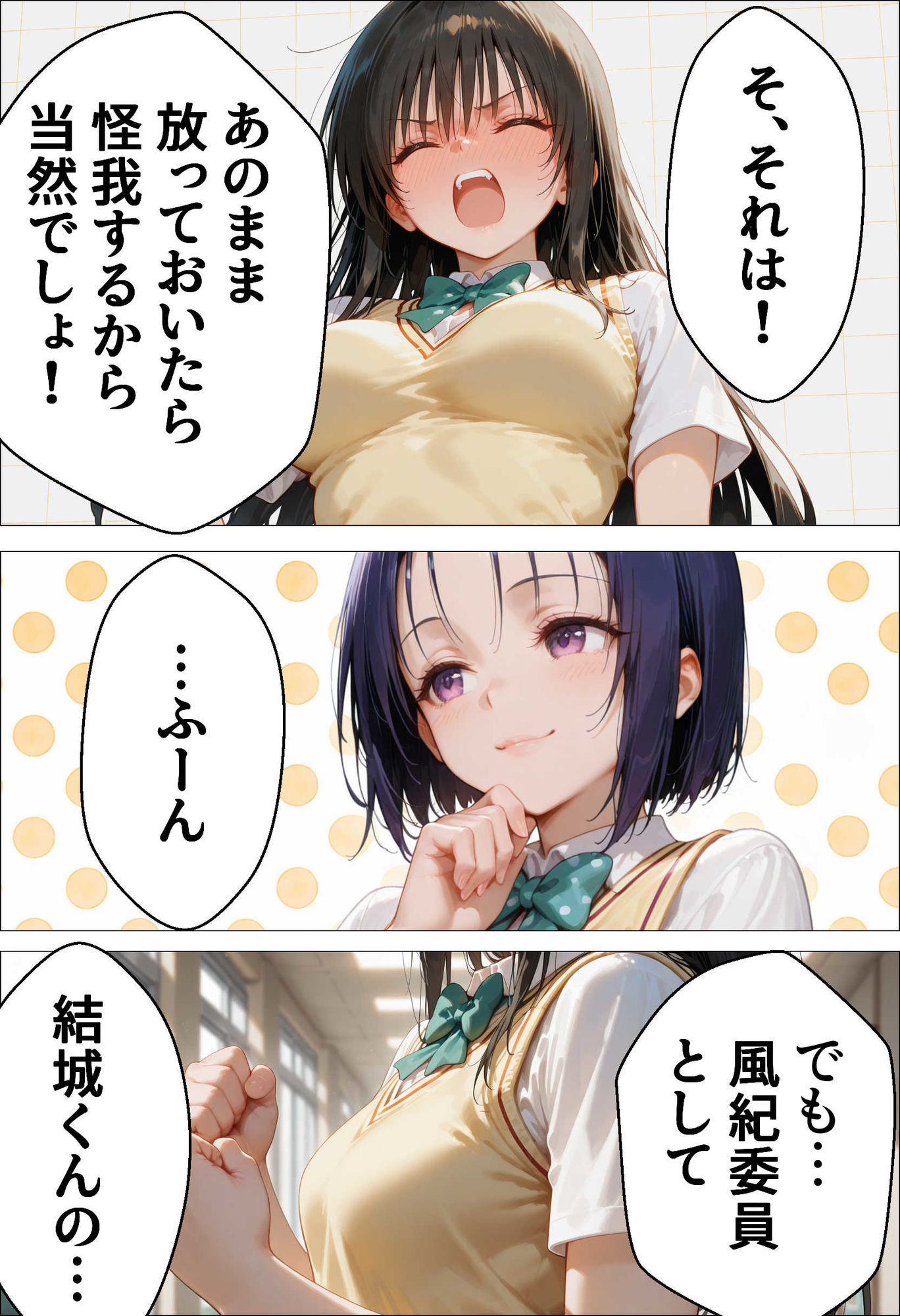 催●種付け学園 緊縛調教ボテ腹肉便器科へようこそ  西連寺〇菜と古〇川唯編の画像10
