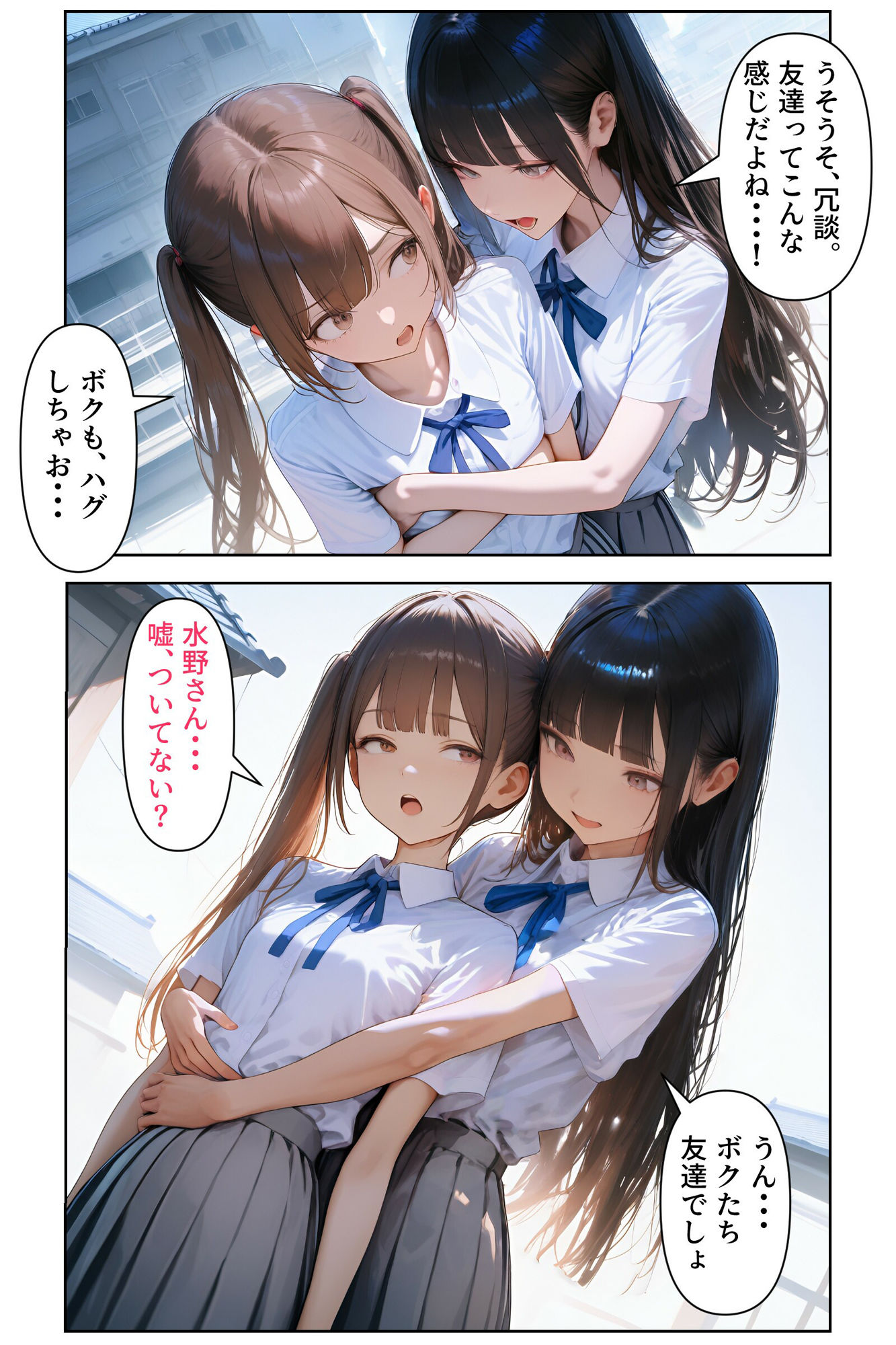 女装男子のJKハーレム生活7の画像8