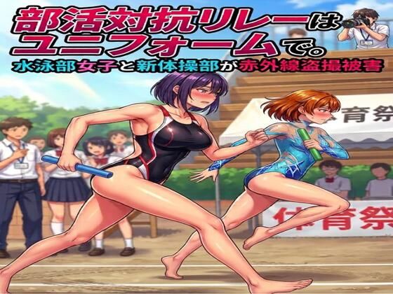 部活対抗リレーはユニフォームで。水泳部女子と新体操部が赤外線盗撮被害の商品画像