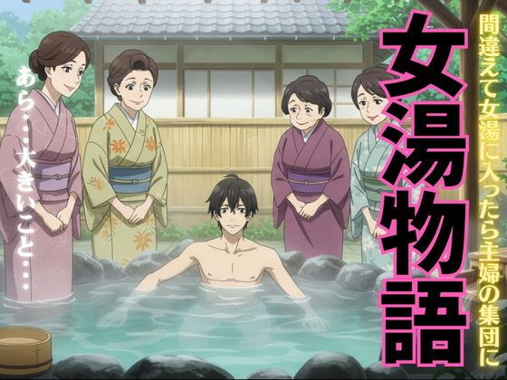 間違えて女湯に入ったしまい主婦の集団に囲まれる｜隣の家のママ友が怪我をして自宅で手当てをしていたら、 (dcomic)