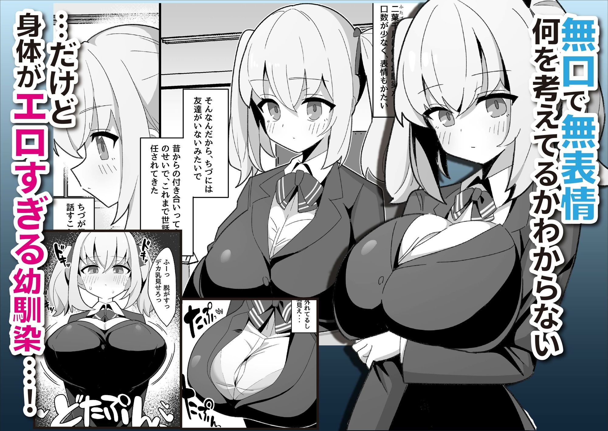 無口で無表情な幼馴染は僕のオナホの画像1