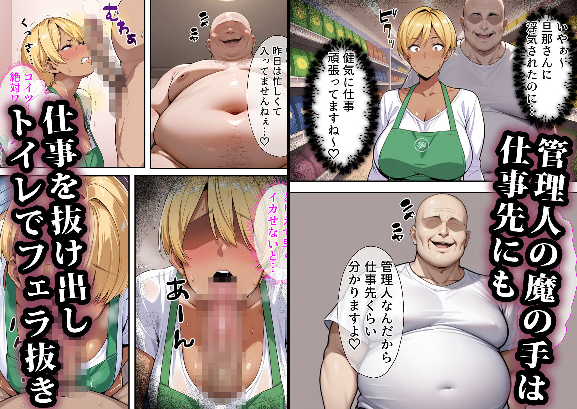 寝取られマンション〜元ヤン人妻編のサンプル画像 6