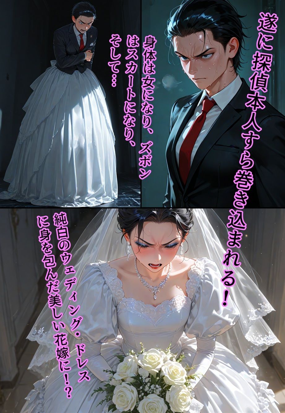 バージン・オフィス  〜職場の男たちが、全員ウェディングドレスの処女になった日〜 画像7