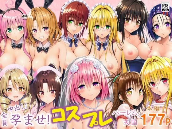 『d_637699』全員中出し！孕ませ！コスプレハーレム天国のパッケージ