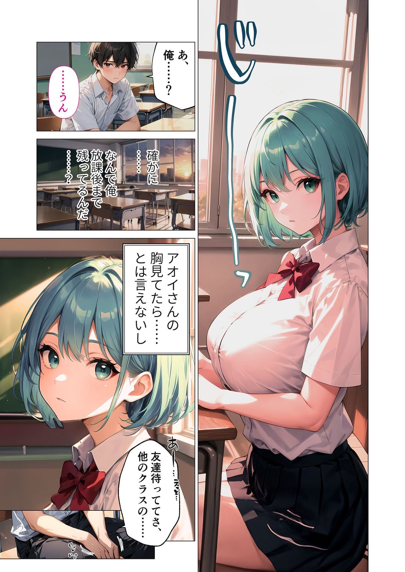 巨乳な××生にヤリたい放題 合冊版の画像8