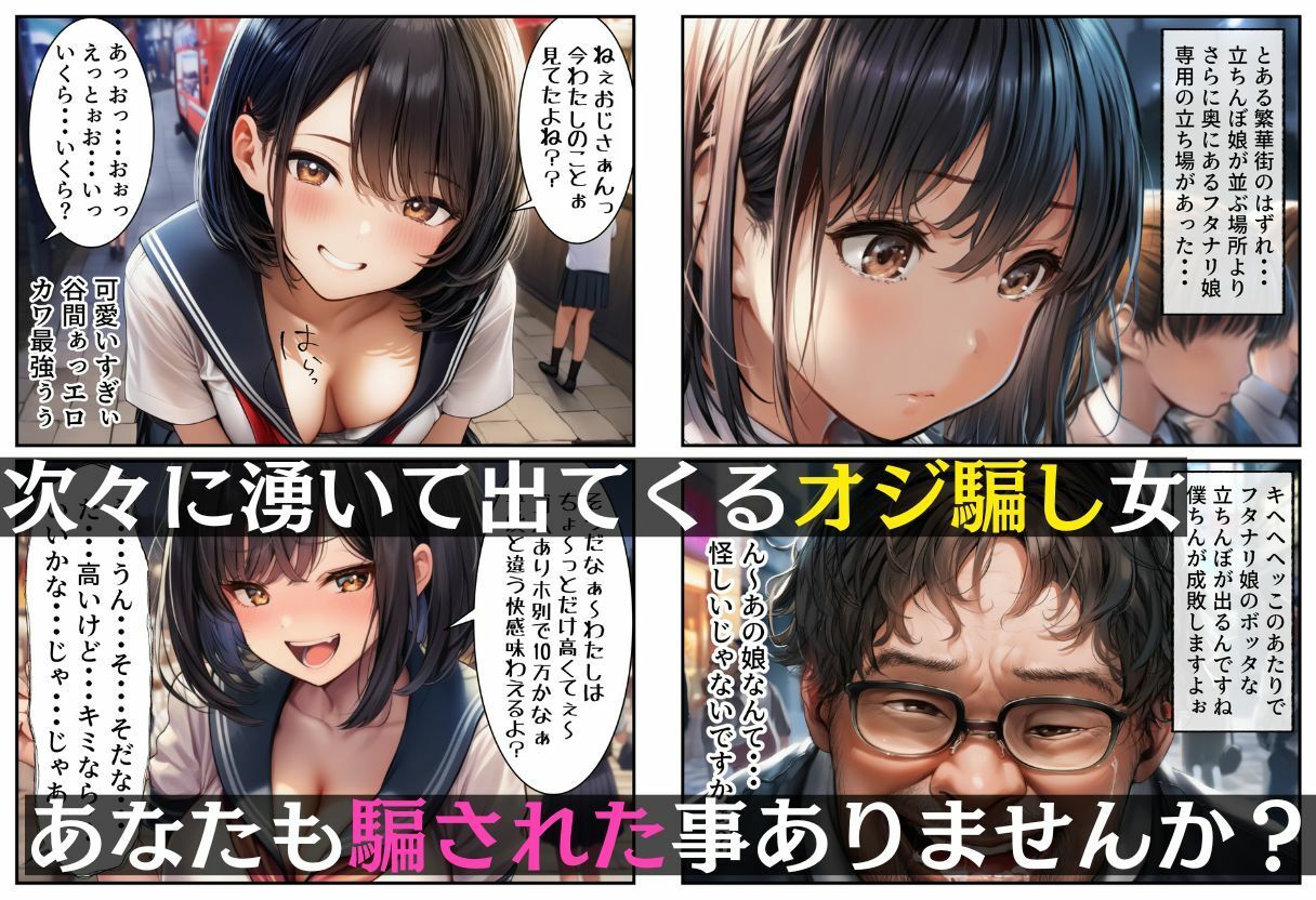 ナメてるふたなり娘をわからせて路地裏調教【18禁エロコミック】の画像7