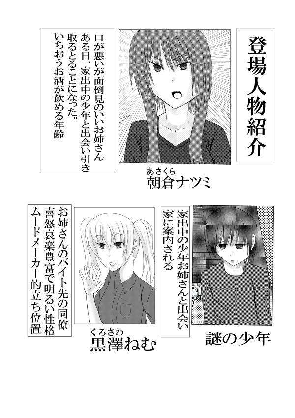家出少年しばらく泊めてみた！ (dcomic jp-001)