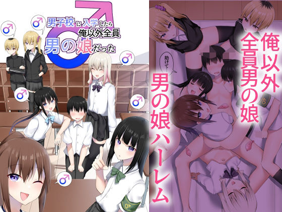 《d_652577》男子校に入学したら俺以外全員男の娘だったのパッケージ画像