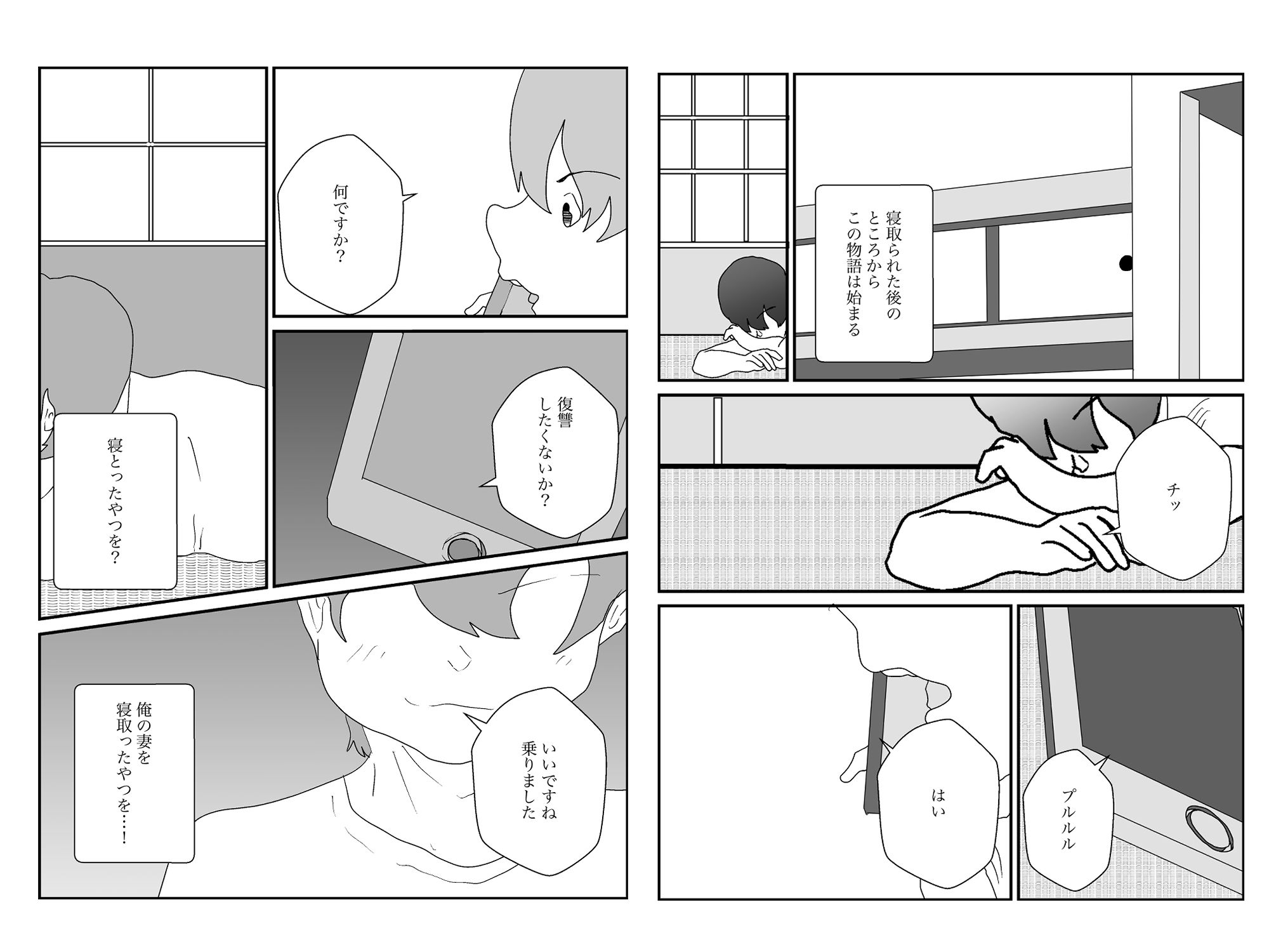 寝取られた男、寝取り返す (dcomic jp-001)