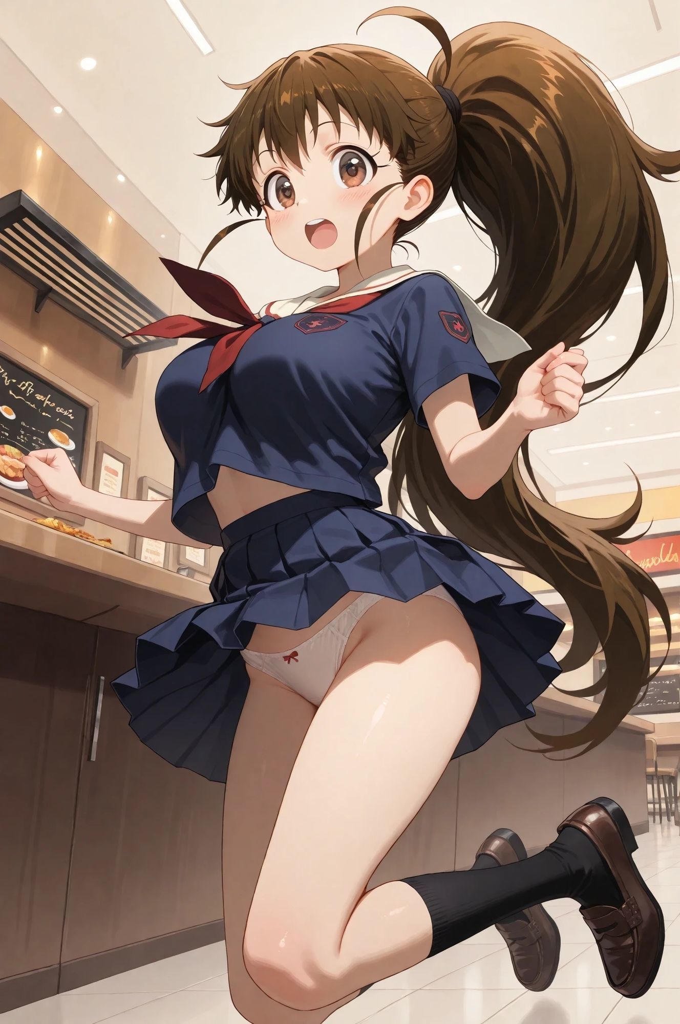 AIイラストCG集104 WOR〇ING!! 種〇ぽ〇らのサンプル画像 6