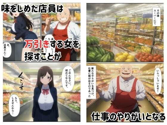 万引き熟女人妻と学生が身体で支払う和姦セックス快楽堕ちのサンプル画像 6