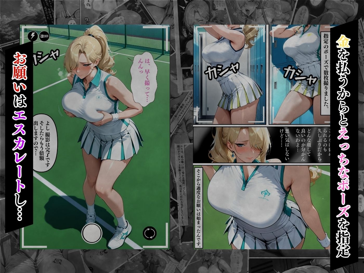 人妻ですが雌でした〜イきたくないのにに醜顔アクメ テニスコーチが醜態晒した日〜の画像6