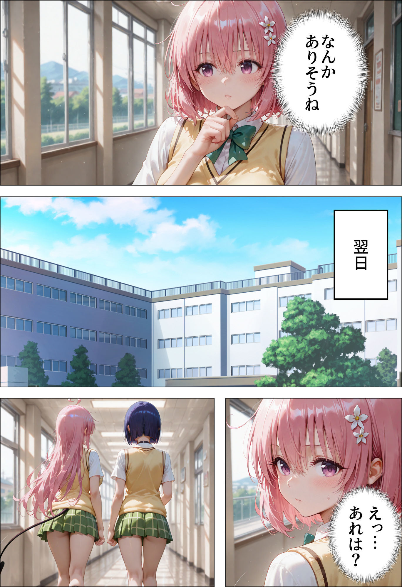 催●種付け学園 緊縛調教ボテ腹肉便器科へようこそ モ〇とラ〇編の画像9