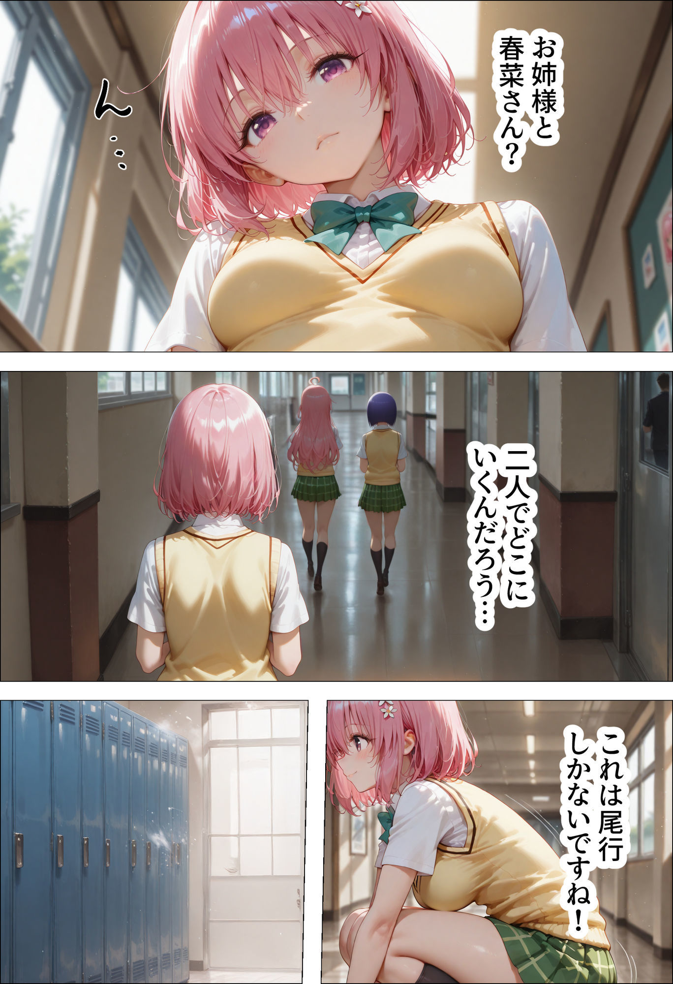 催●種付け学園 緊縛調教ボテ腹肉便器科へようこそ モ〇とラ〇編の画像10