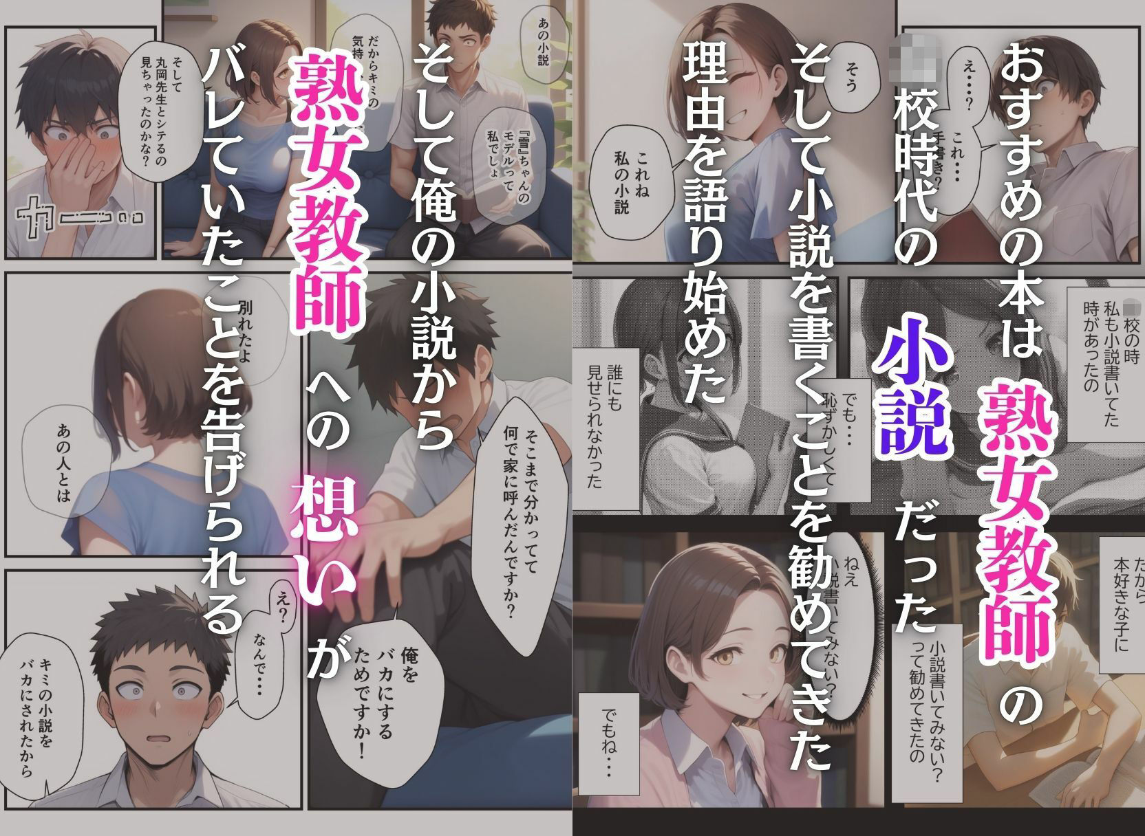 憧れのむちむち熟女教師と特別課外セックスで童貞卒業の画像6