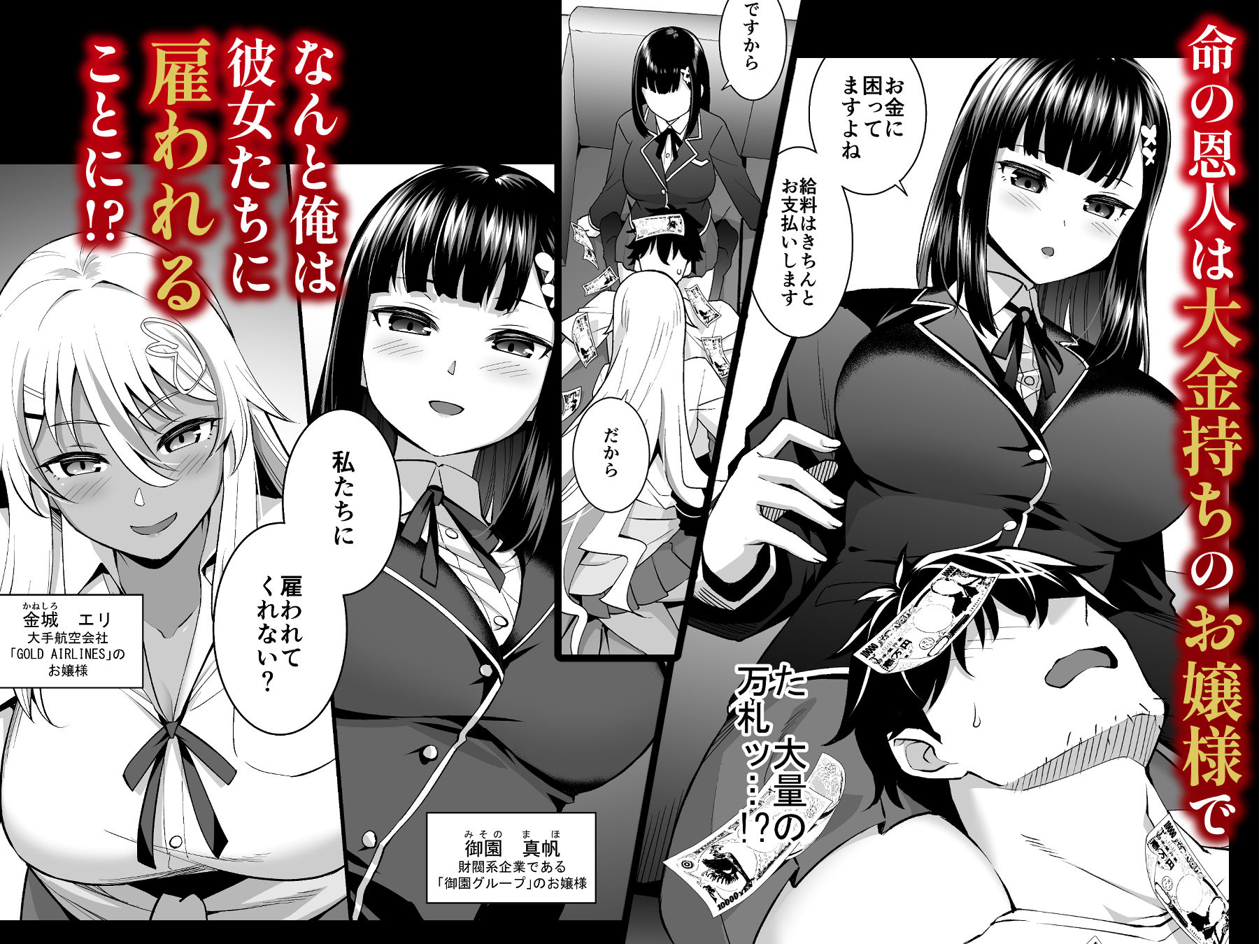 ビッチお嬢様の雇われペット〜無職の俺がセフレ契約する話〜 (dcomic jp-003)
