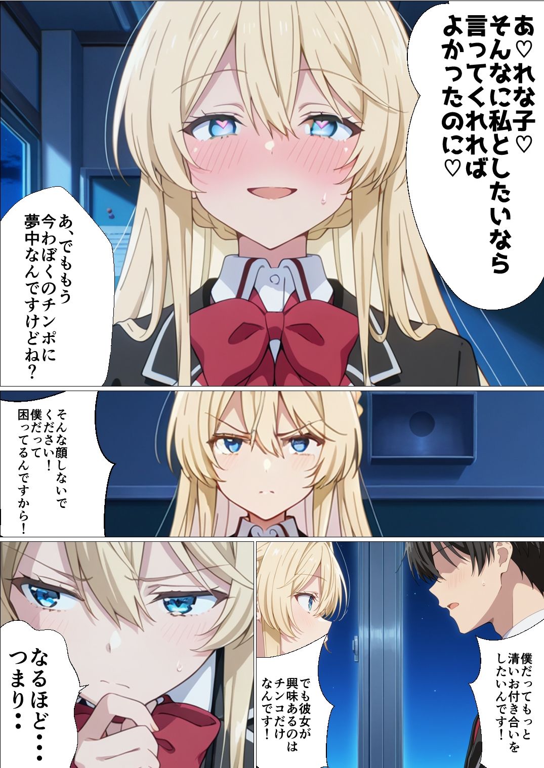 わたしがチンポを挿入できるわけないじゃん、ムリムリ!2の画像9
