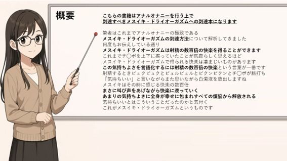 これ一冊で完璧 アナルオナニー完全版 ドライ・メスイキ・乳首イキ 全てを網羅した究極攻略本   どこにもないメスイキを言語化した唯一の教本 IZUMIが贈る究極のアナルオナニー攻略本 メスイキ目指したいならこれ1冊で全て完結    ※この記事は5万文字を超える長編になっています   書店で売られている参考書レベルの内容になっていますので   本気でメスイキ・ドライオーガズムを得たい方にお届けしておりますのサンプル画像 6