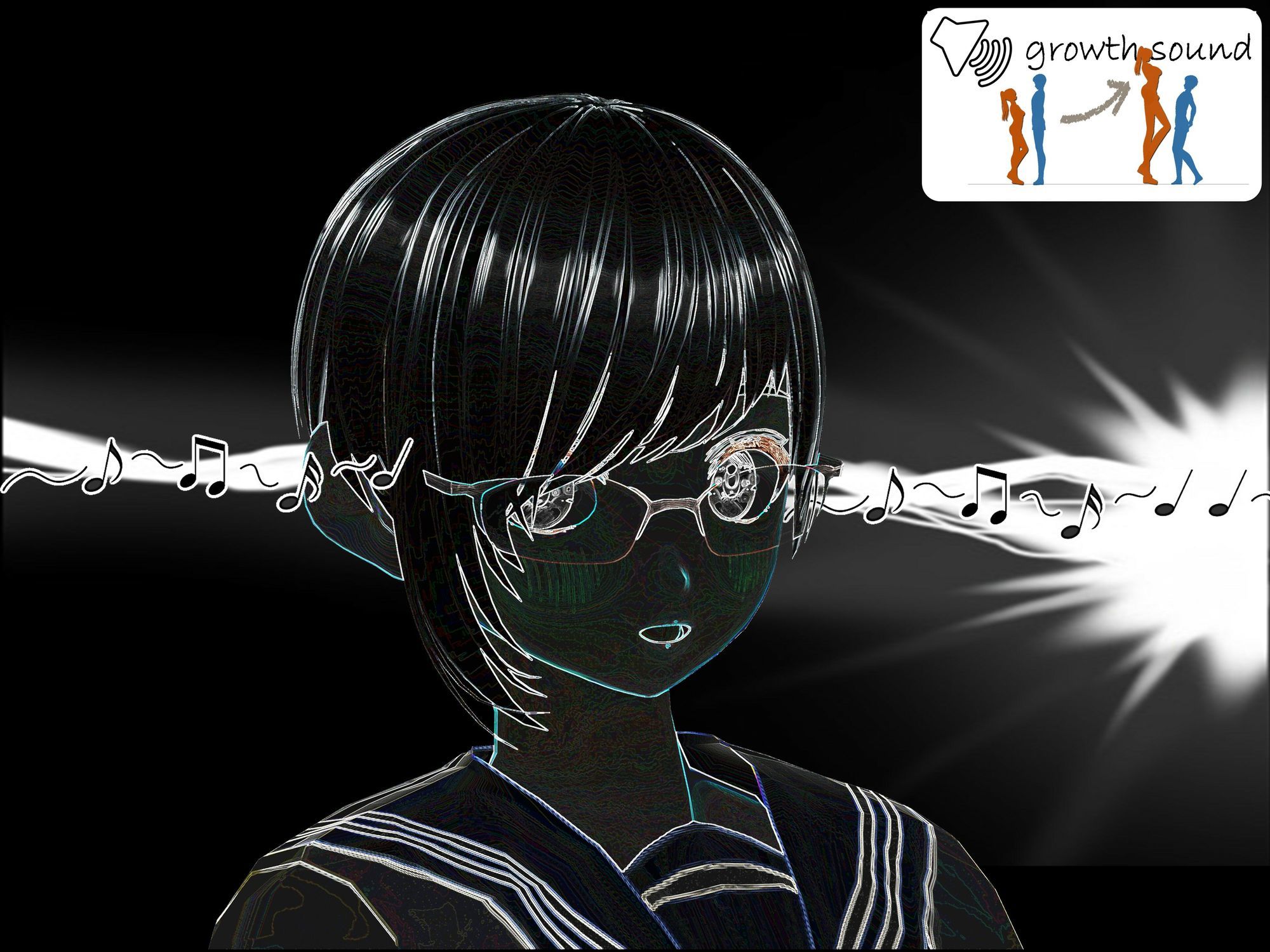 女子だけ成長 男子を追い抜く 成長音〜VRルーム編〜のサンプル画像 6