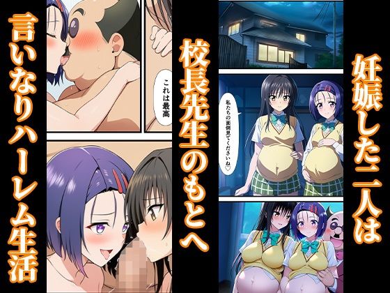 催〇でメス堕ちヒロイン -調教後はボテ腹ハーレム生活へ-【ToLOVEる 古手川 西連寺編】の画像7