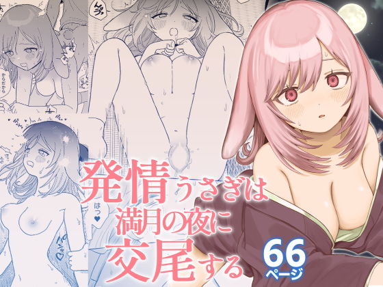 発情うさぎは満月の夜に交尾する (dcomic)