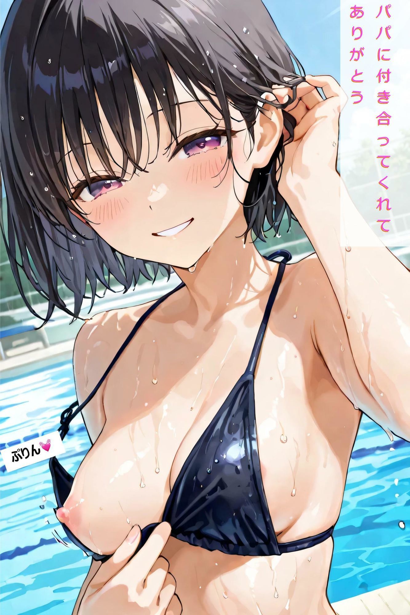 カノジョが美乳になったので、 夜まで我慢できませんのサンプル画像 6