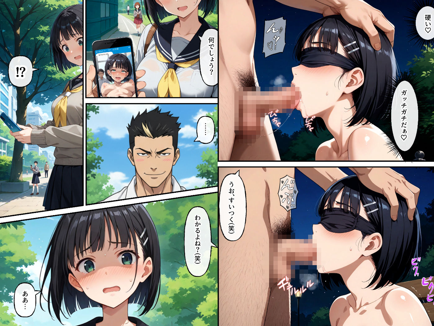 ヤリチン教師の餌食になる発情期ヒロインズ3〜水泳特訓で晒し者にされる〇葉〜の画像8