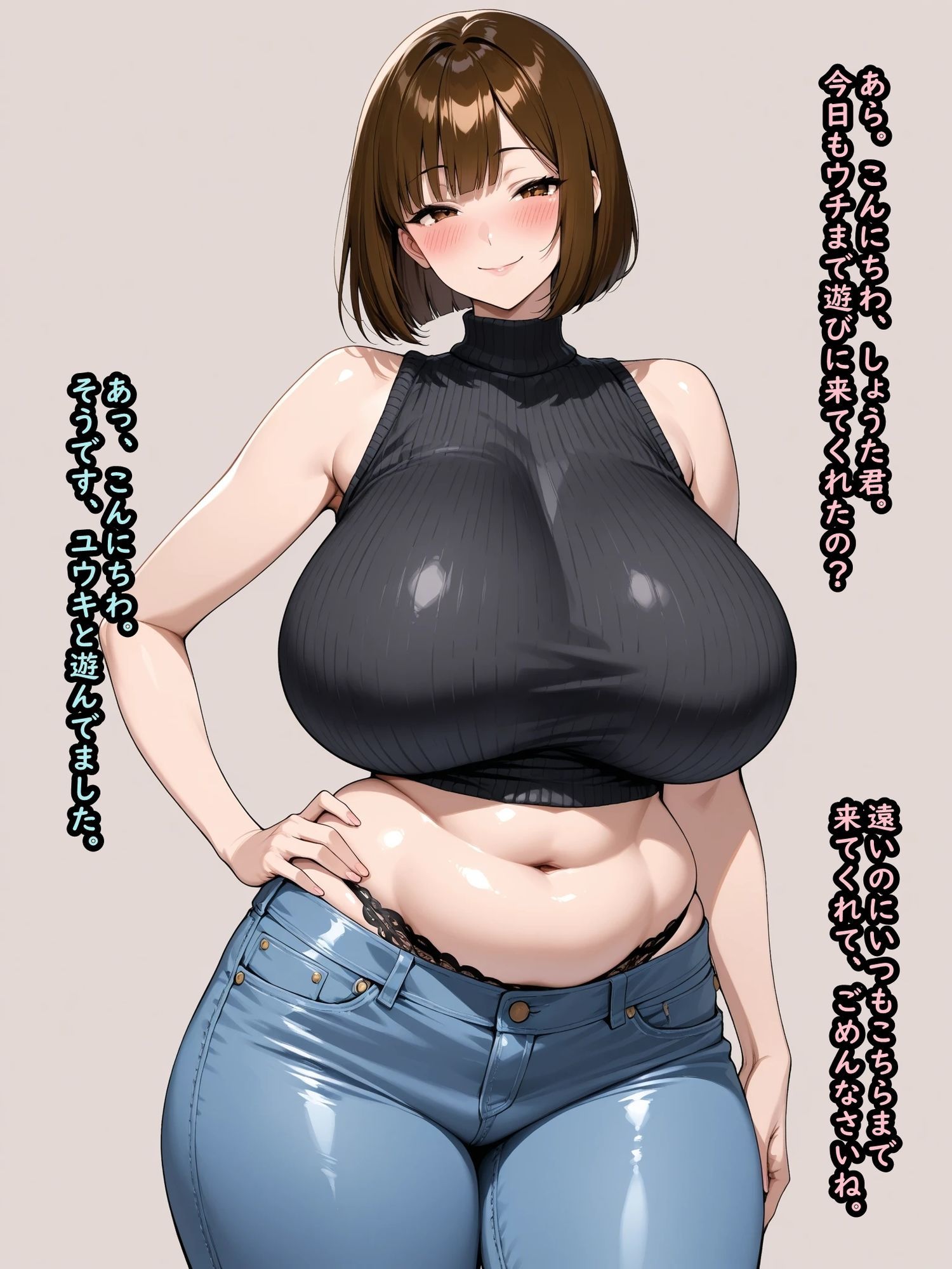 どスケベ人妻バニーユカリさん  童貞ショタちんぽ喰いの画像1