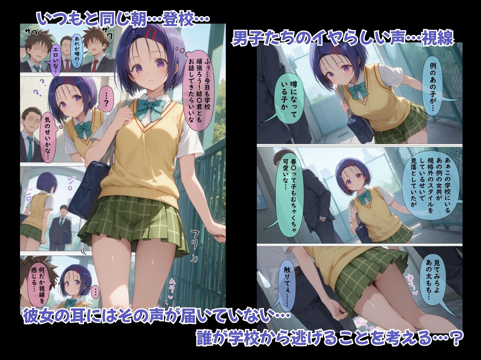 性活学園 西〇寺春奈編 クラスメイトとゼロ距離で仲良くなれましたの画像2