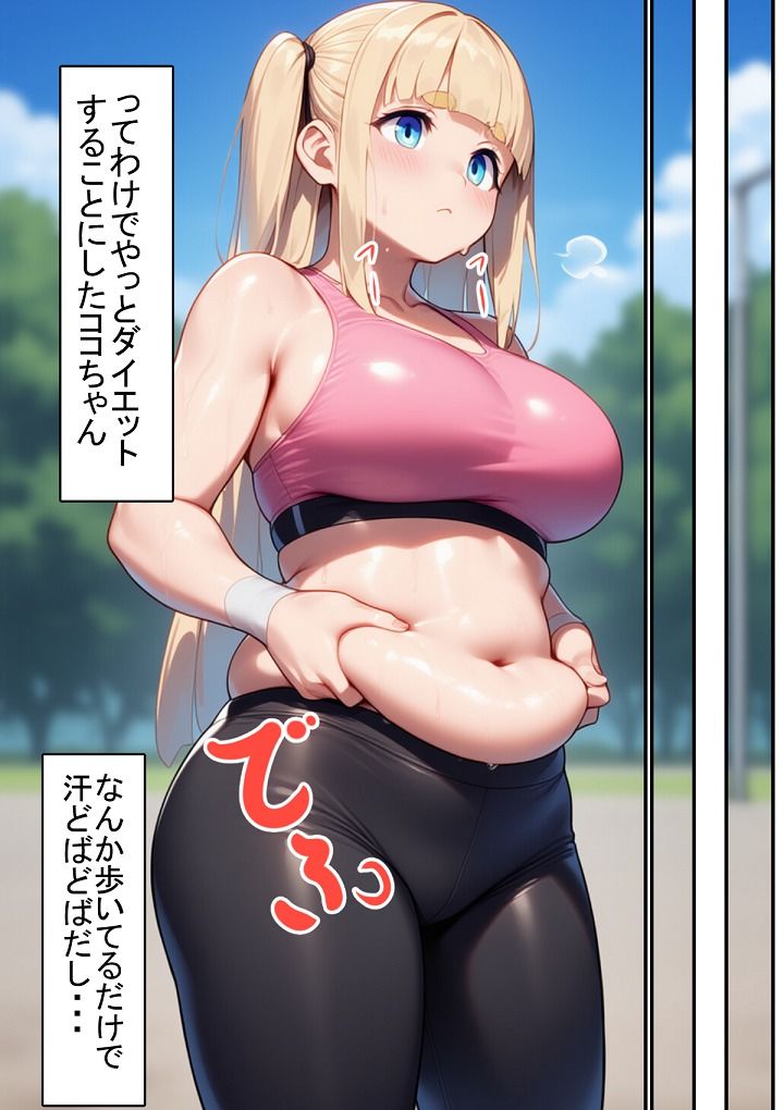 わたしでぶじゃなくて ぽっちゃりだもんの画像9