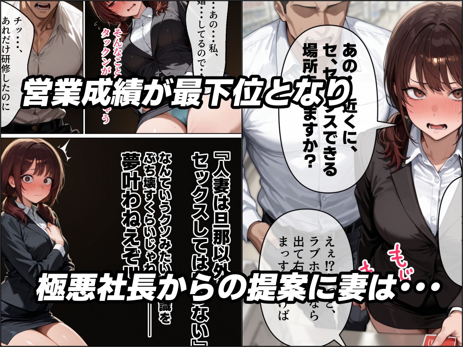 最愛の姉妻がブラック企業で裸踊り担当になった話（仮）のサンプル画像 6
