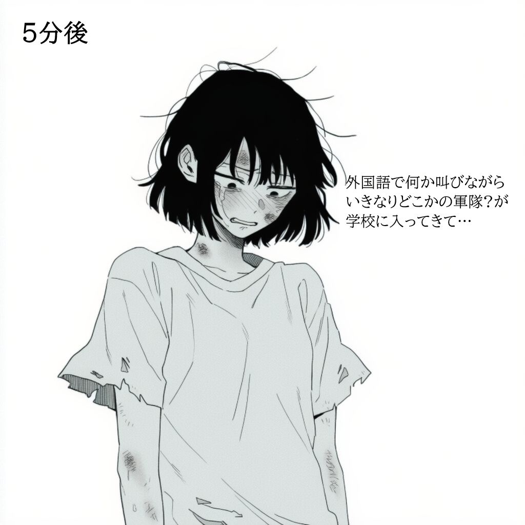 戦場で拾ったダウナー系JKに誘惑されたので、無責任中出しして孕ませた。のサンプル画像 6