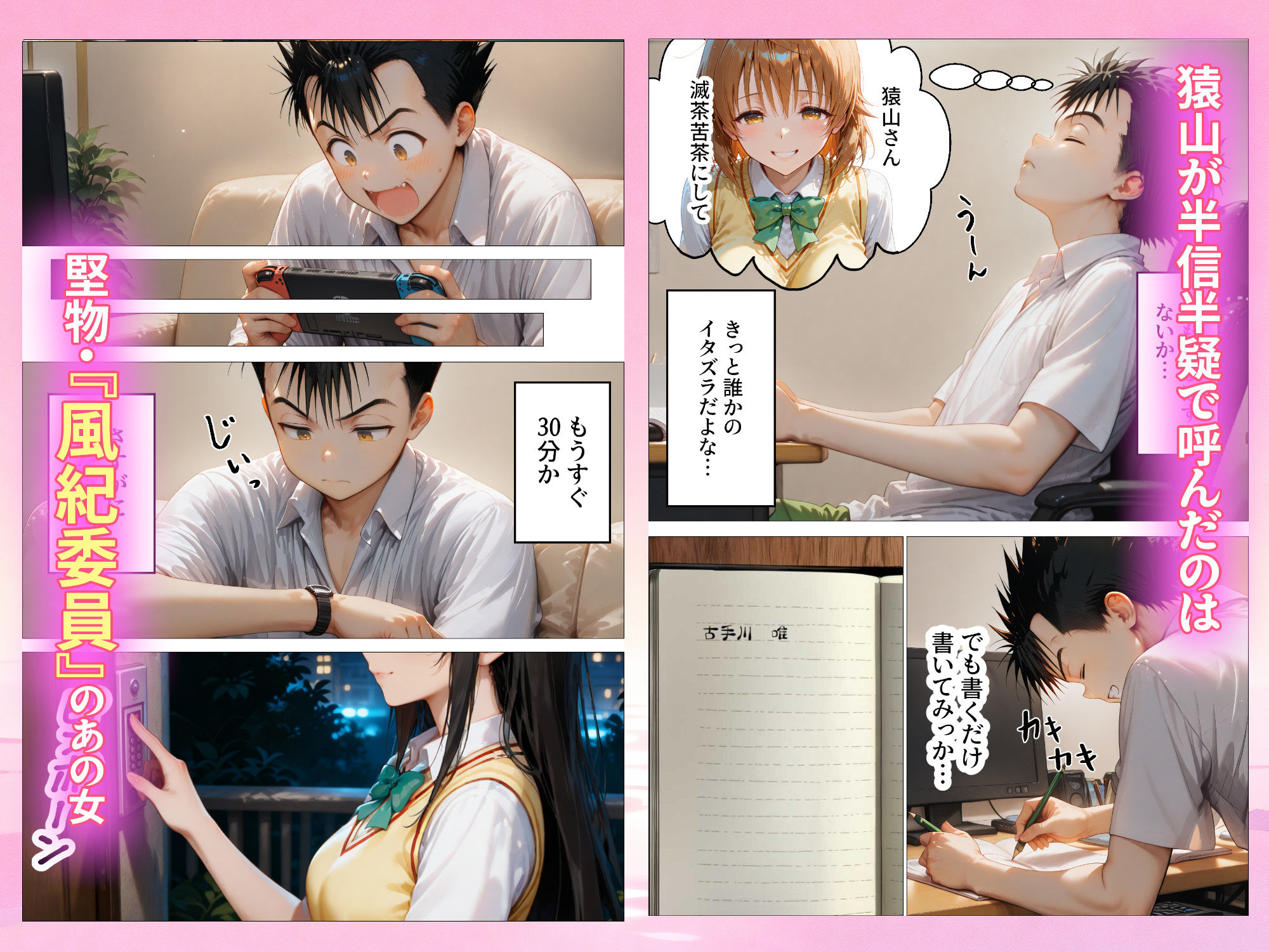 本番あり!?デリヘルノートでとらぶるハーレムをNN強奪してみた 古○川唯 西○寺春菜 籾岡里○の画像7