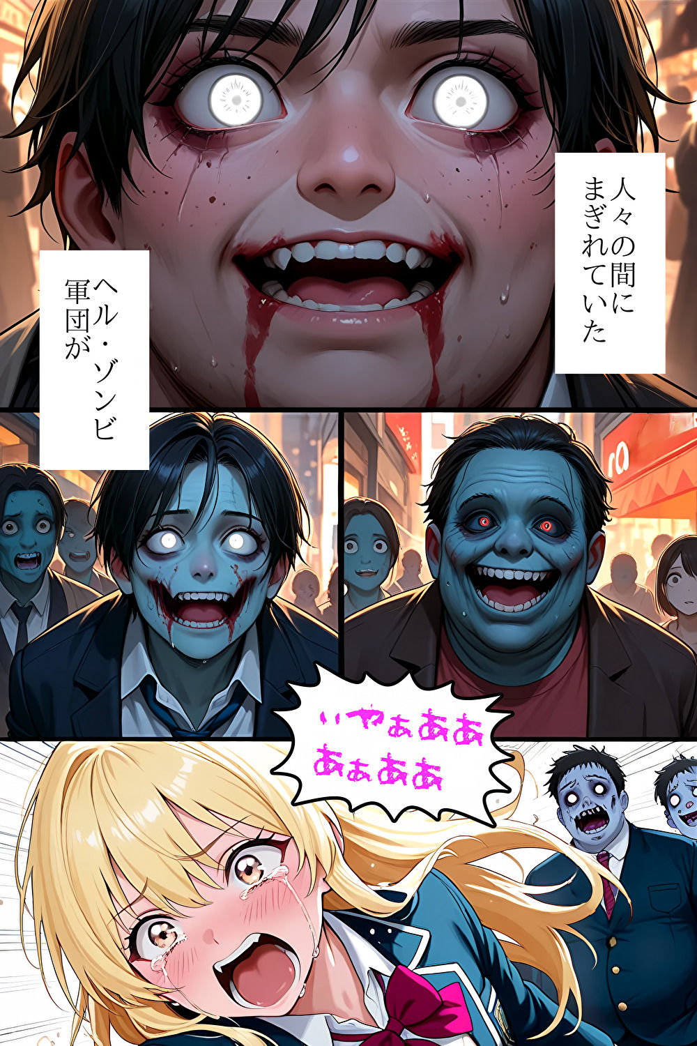 スーパーヒロイン完全敗北！恐怖！ヘルゾンビ軍団の圧倒的性暴力！の画像1