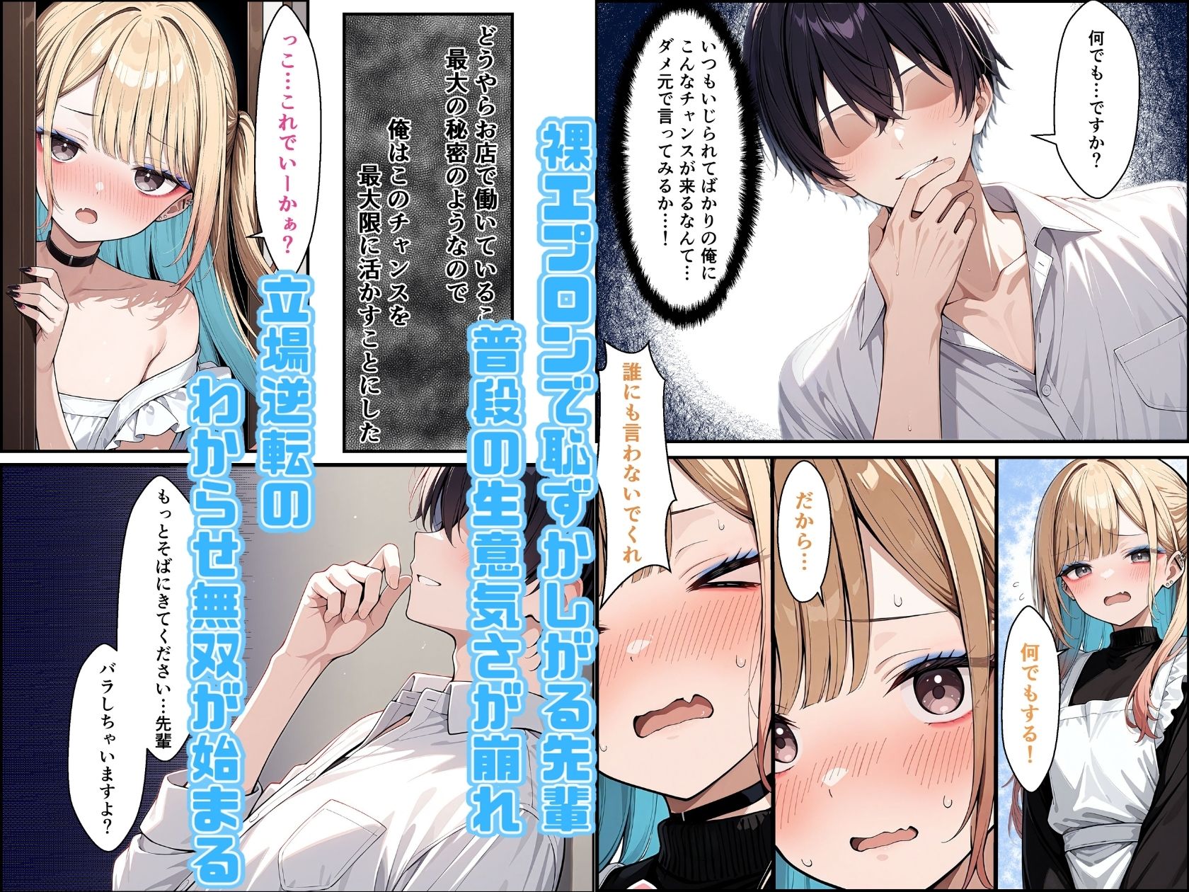 強気な美少女上司の秘密を握ったのでわからせ無双してみた 画像9