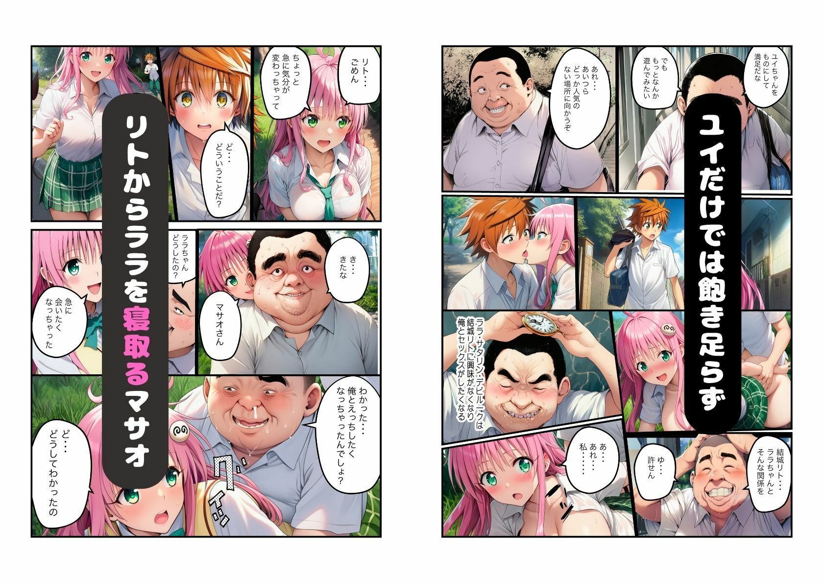 催●で寝取られハーレムセックスの画像4