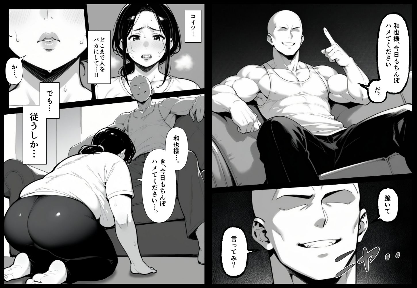 息子をイジメる不良生徒に身も心も奪われた私〜後編〜のサンプル画像 6