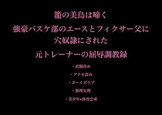 『籠の美鳥は啼く:強豪バスケ部のエースとフィクサー父に穴奴●にされた元トレーナーの屈辱調教録』 (dcomic)