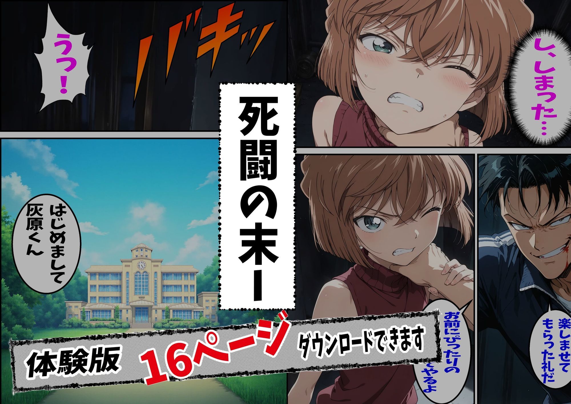 名探偵コ〇ン 灰原哀 監禁わいせつ事件 全裸学園潜入編の画像6