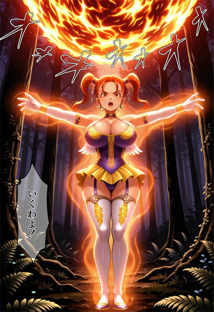森と洞窟と魔物と囚われし女魔道士のサンプル画像 6