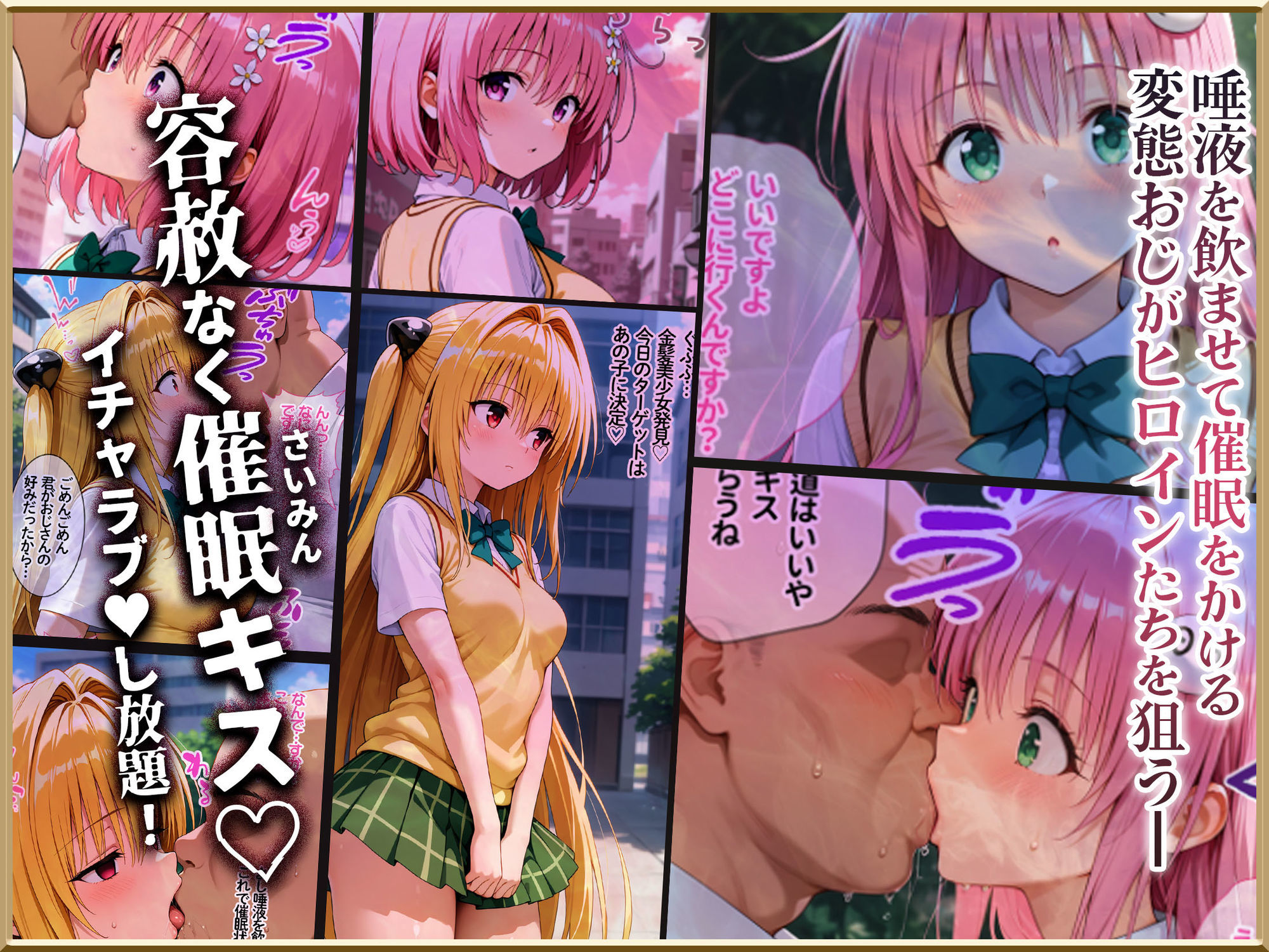 【Part.1】キスで催●シリーズ贅沢イッキ読み！総集編の画像1
