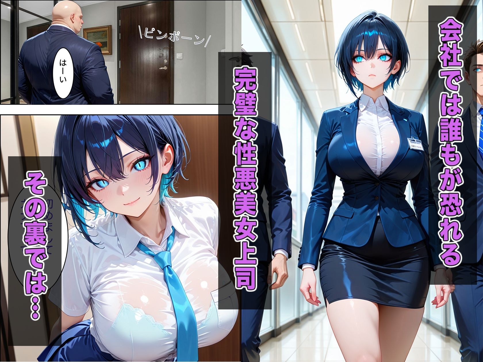 デリヘル呼んだら性悪上司が来た【社内調教編】の画像1