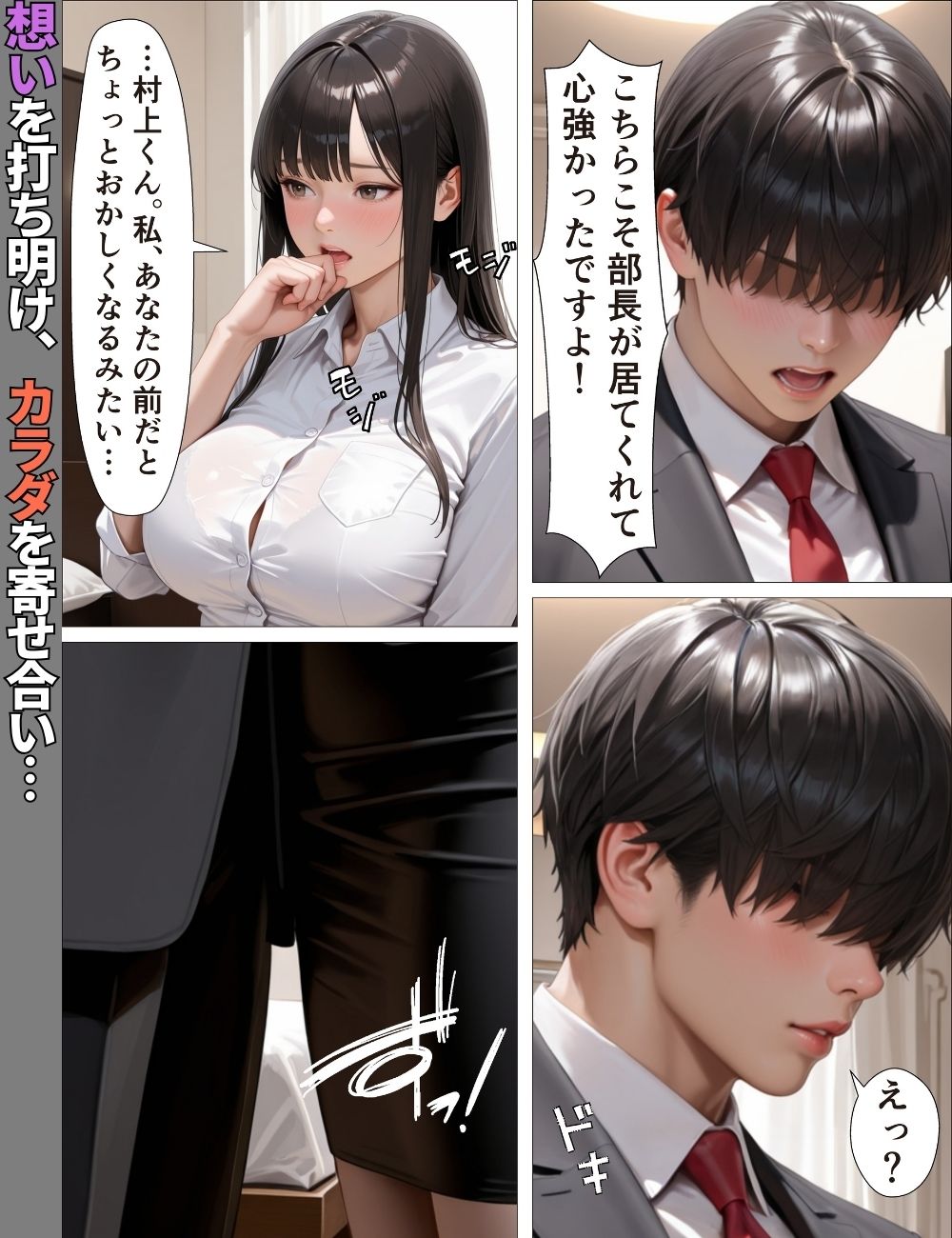 デキる女上司はダメ部下な俺には優しい〜出張で禁断のチン堕ちした話〜【漫画】【ツンデレ】【中出し】【種付けプレス】の画像7