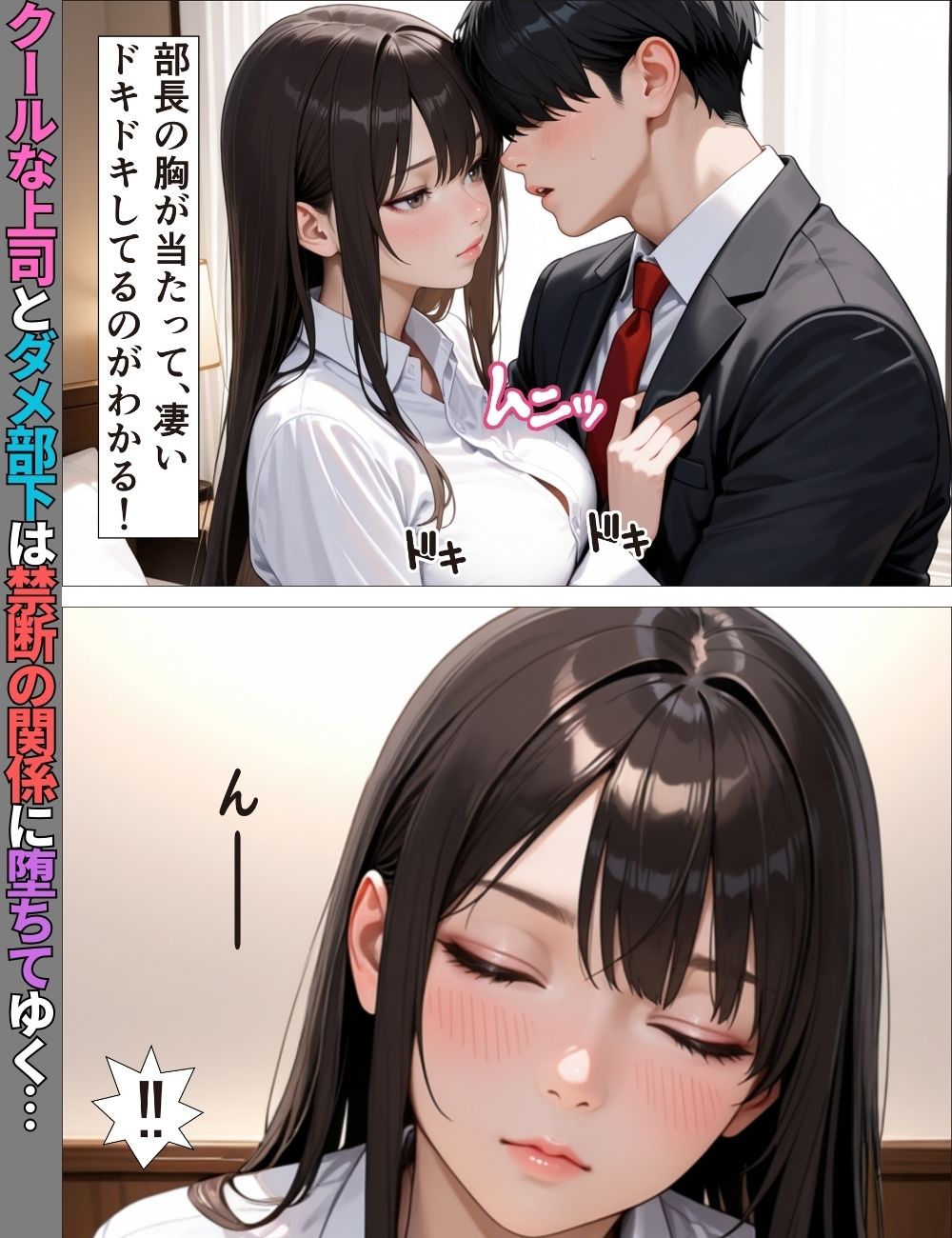 デキる女上司はダメ部下な俺には優しい〜出張で禁断のチン堕ちした話〜【漫画】【ツンデレ】【中出し】【種付けプレス】の画像9