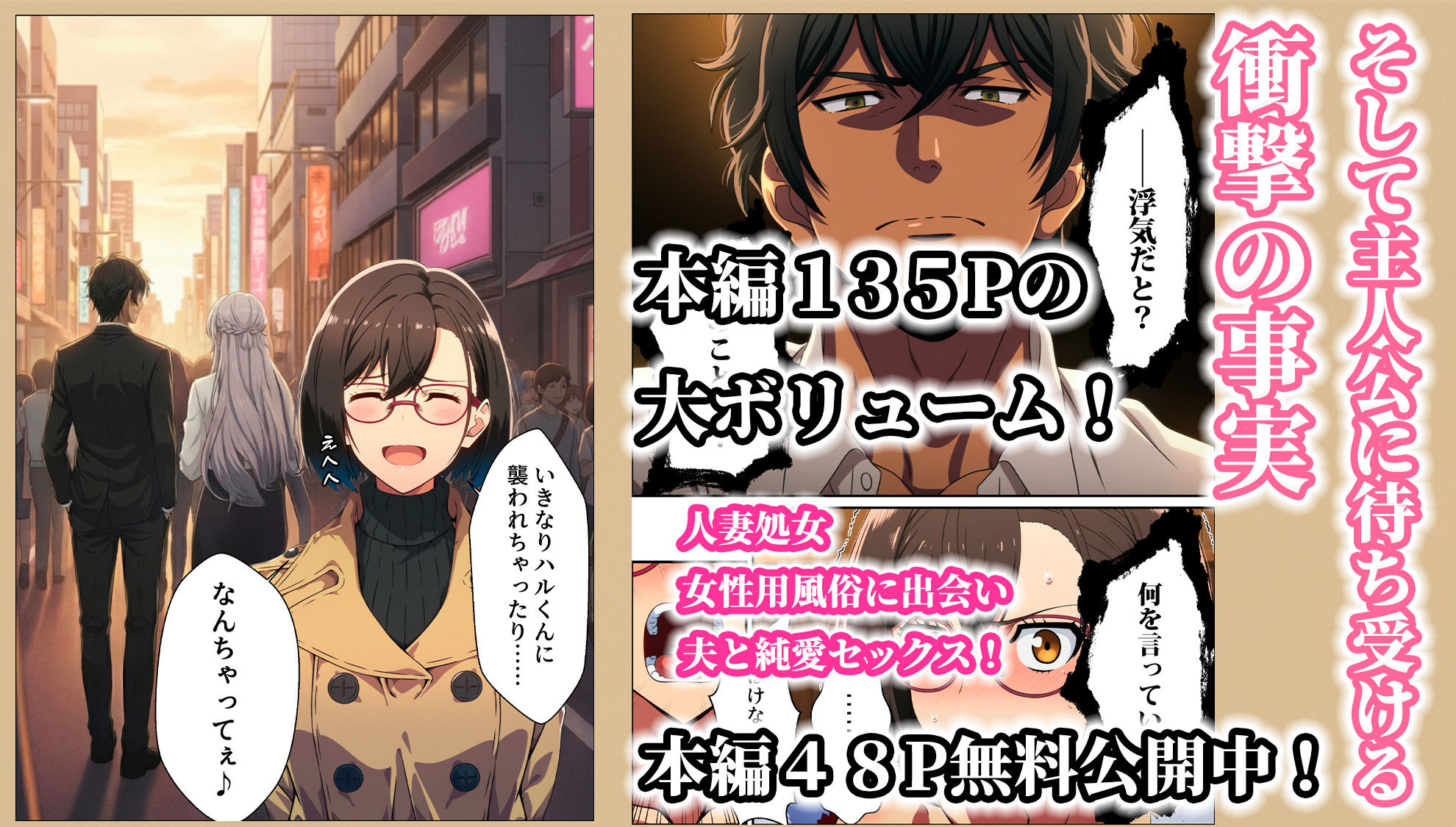 人妻処女 女性用風俗に出会い夫と純愛セックス!の画像8