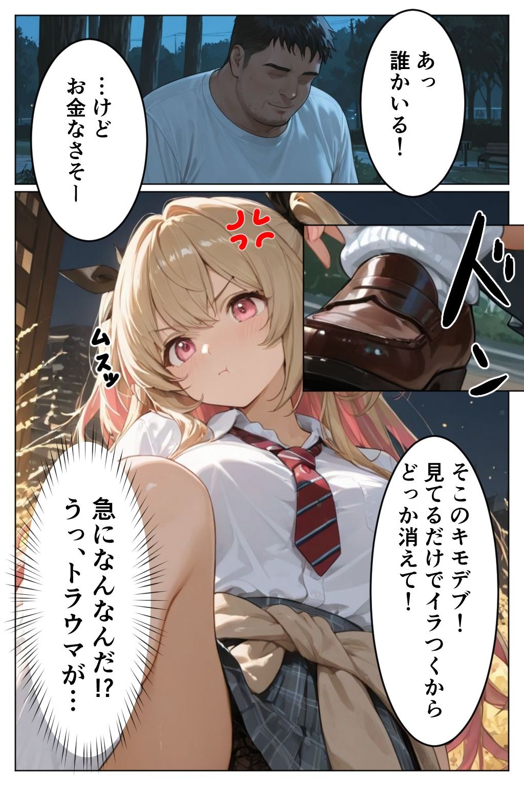 童貞警備員の媚薬チンポでナマイキ女子校生快楽堕ちの画像6