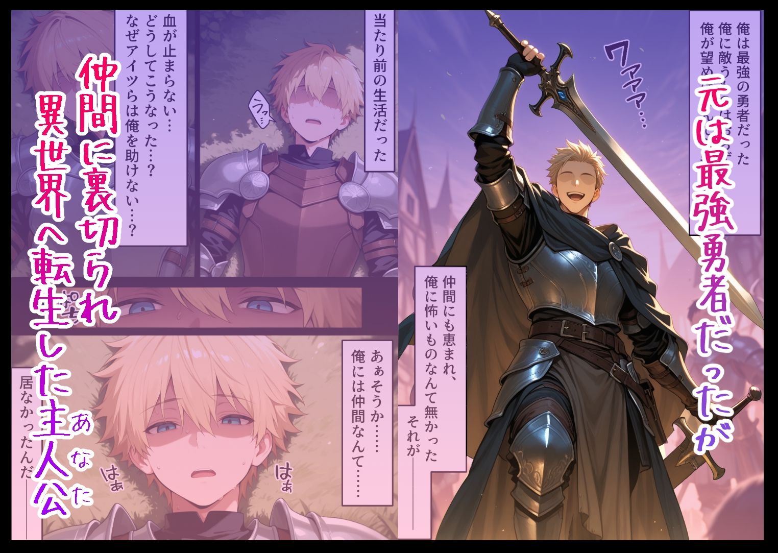 異世界転生したら最強勇者は最弱になった このヒロインに強●中出し 追撃プレス リゼロ レム編 画像1