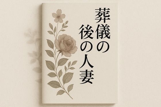 葬儀後の人妻の商品画像