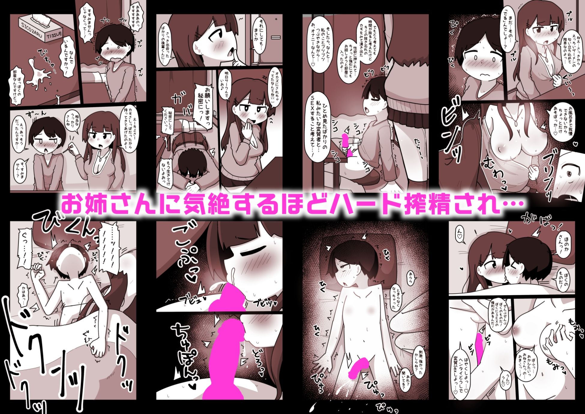 ぼくのカギを拾ってくれた優しいキレイなおねえさんの目的は、ぼくとのSEXでした――。のサンプル画像 6