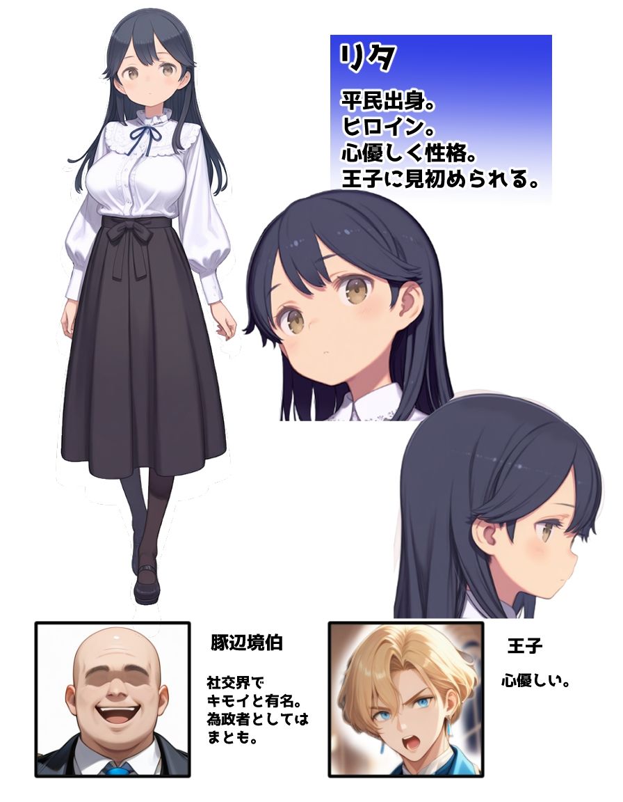 婚約破棄された悪役令嬢が豚貴族に嫁がされて来たので堕とす。あとヒロインも愛人する。 画像10